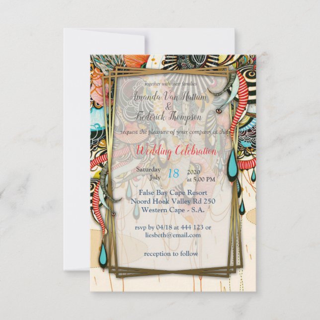 Cartão De Agradecimento A linguagem da luz - Arte rabiscada (Frente)