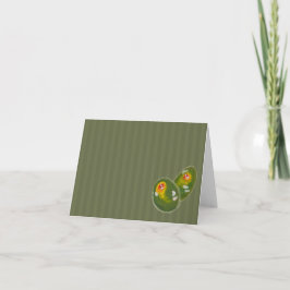 Cartão De Agradecimento A Little Pair - Blank Card for Any Occasion