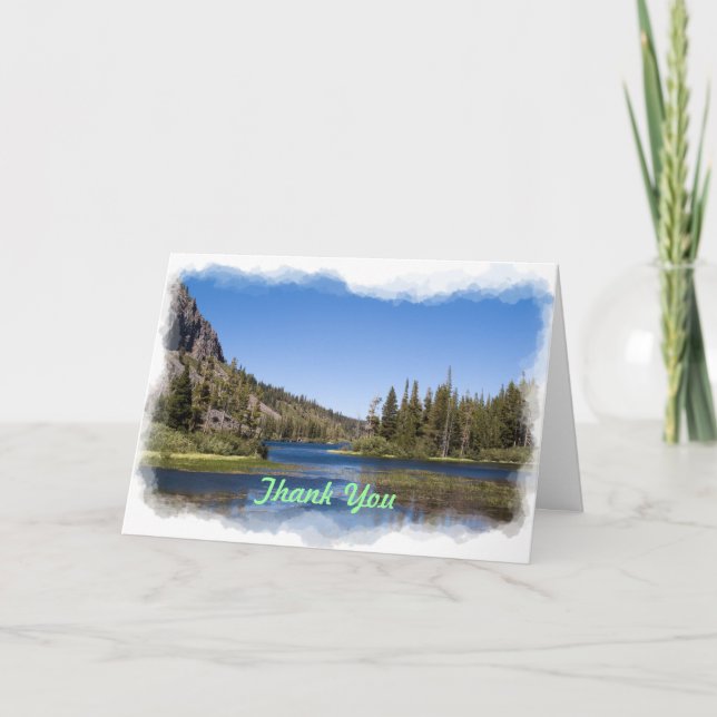 Cartão De Agradecimento A Mammoth Thanks Card (Frente)