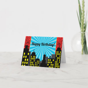 Cartão De Agradecimento A maravilha da placa de aniversário