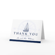 A New Journey Nautical Style Thank You