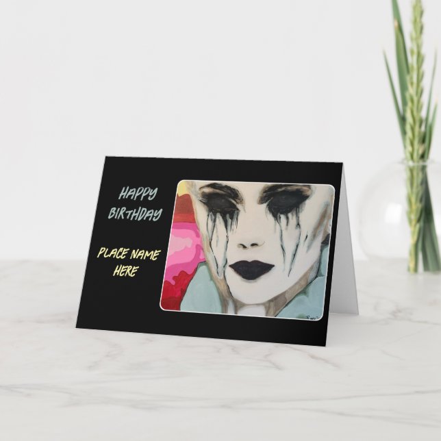 Cartão De Agradecimento A pintura "The Chill" em um (Frente)