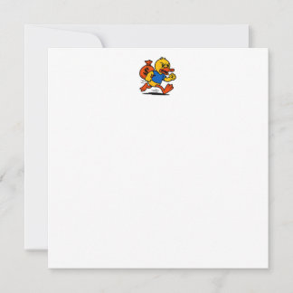 Cartão De Agradecimento A POP ART STYLE THIEF DUCK Thank You Card