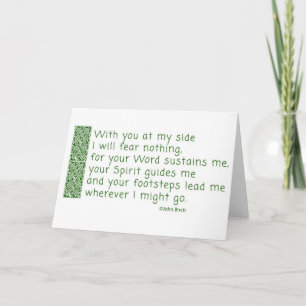 Cartão De Agradecimento A prayer of thankfulness