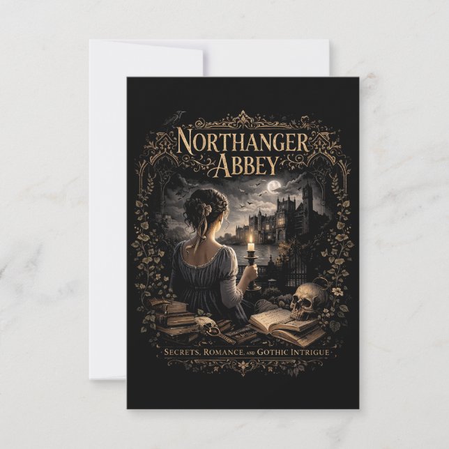 Cartão De Agradecimento Abadia de Northanger (Frente)