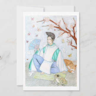 Cartão De Agradecimento Abe no Seimei