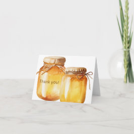 Cartão de agradecimento Abelha Amigável