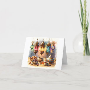 Cartão De Agradecimento Abrace o espírito do Ramadã