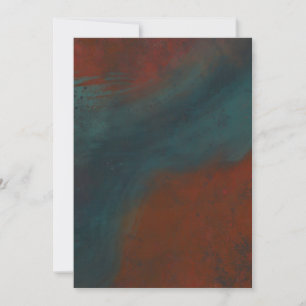 Cartão De Agradecimento Abstrato 1: Vermelho e azul