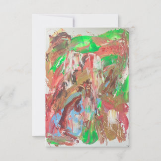 Cartão De Agradecimento Abstrato 75.100.072024