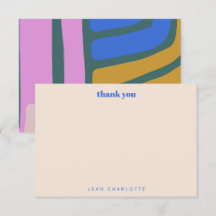 Abstrato Azul Colorido de Grooved - Bat Personaliz