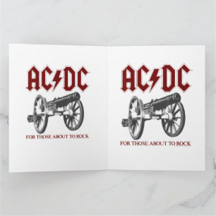 Cartão De Agradecimento AC_DC - Canones