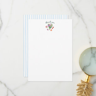 Cartão De Agradecimento ACABADO DE SAIR DO MERCADO Fofa Festa de Noivado P