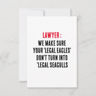 Cartão De Agradecimento Advogado, garantimos que as suas "águias legais" n