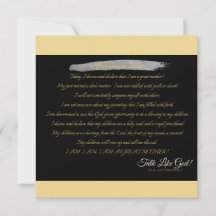 Afirmação para Mães - Placa de anotação de solteir