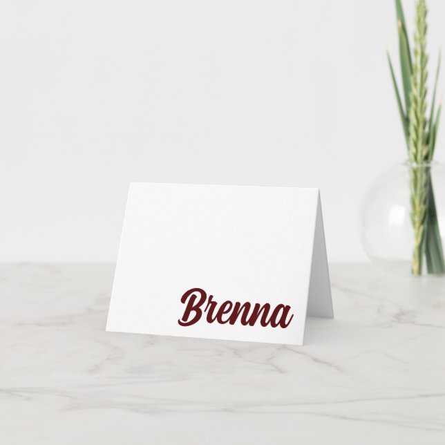 Cartão De Agradecimento Ágies A&M do Texas. Placa Personalizada (Frente)