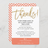 AGRADEÇO A VOCÊ A cor laranja-clara do ouro modern