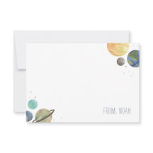 Aguarela do sistema solar