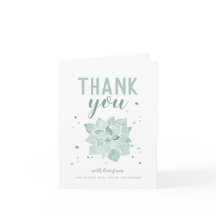 Aguarela Suculentas Futuro Sra. Obrigada Dobra