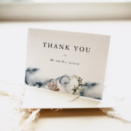 Cartão De Agradecimento ALANA Tropical Beach Coral Ocean Jelly Fish