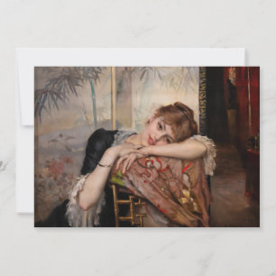 Cartão De Agradecimento Albert Edelsense - O Parisienne / Virginie