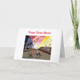 Cartão De Agradecimento Alexandra Exter