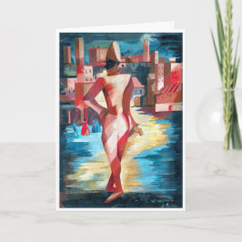 Cartão De Agradecimento Alexandra Exter