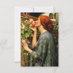 Cartão De Agradecimento Alma da Rosa John William Waterhouse