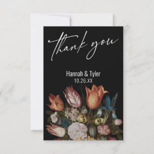 Cartão De Agradecimento Ambrosius Bosschaert "Flores num Vidro"