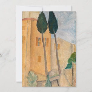 Cartão De Agradecimento Amedeo Modigliani - Prensas e Casas em Cagnes