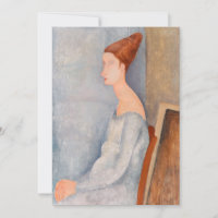 Amedeo Modigliani - Retrato Jeanne Hebuterne #3