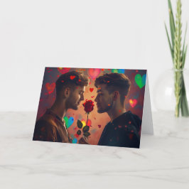 Cartão De Agradecimento Amo-Te Impressão De Arte Digital