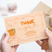 Cartão de Agradecimento Amor à Primeira Spritz
