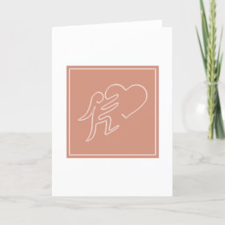 CARTÃO DE AGRADECIMENTO AMOR (PEACH)