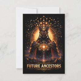 Cartão De Agradecimento Ancestrais Futuros