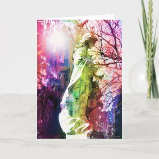 Cartão De Agradecimento Angel Statue All Occasion Greeting Card