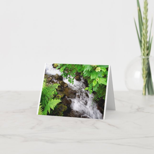 Cartão De Agradecimento Angra de Oregon (Frente)