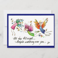 Ângulos que voam alegremente "O dia todo" esboço d