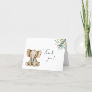 Cartão De Agradecimento Animais Selvagens Selvagens Selvagens Cutes