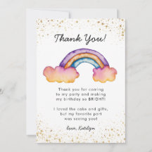 Aniversário Arco-íris Colorido Caprichoso