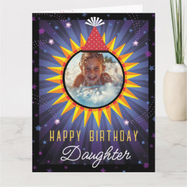 Cartão De Agradecimento Aniversário da Filha Fotos Personalizadas Sol Cele