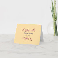 Aniversário de 30 anos feliz nome data roxo laranj