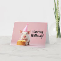 Aniversário de porco!
