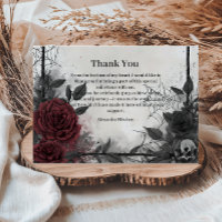 Aniversário de Rosas de Sangue Góticas