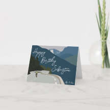 Aniversário digital de impressão de ciclismo rodov