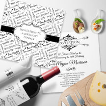 Aniversário do Partido Jante Francês para Gourmet