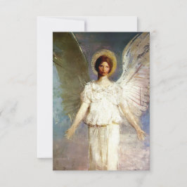 Cartão De Agradecimento “Anjo ao Meio-Dia” de Abbott Thayer