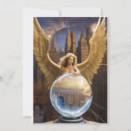 Cartão De Agradecimento Anjo da cidade de Nova York