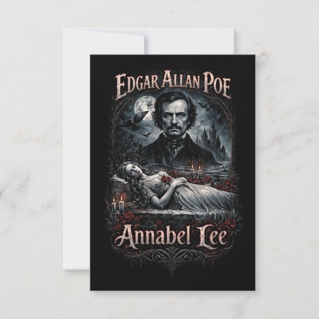 Cartão De Agradecimento Annabel Lee (Frente)