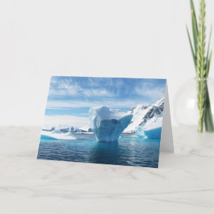 Cartão De Agradecimento Antártica Icebergs